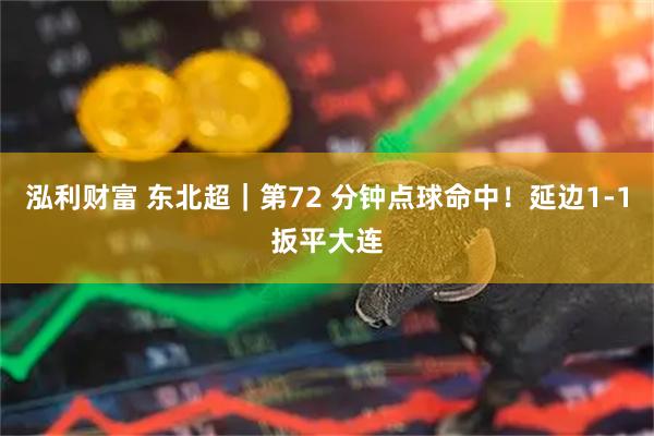 泓利财富 东北超｜第72 分钟点球命中！延边1-1扳平大连